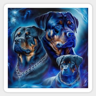 Divine Rottweilers Sticker